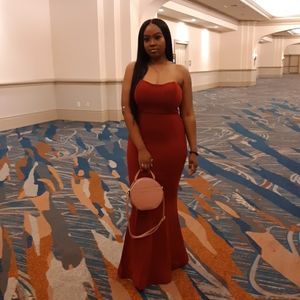 Formal Floor Length Strapless Dress